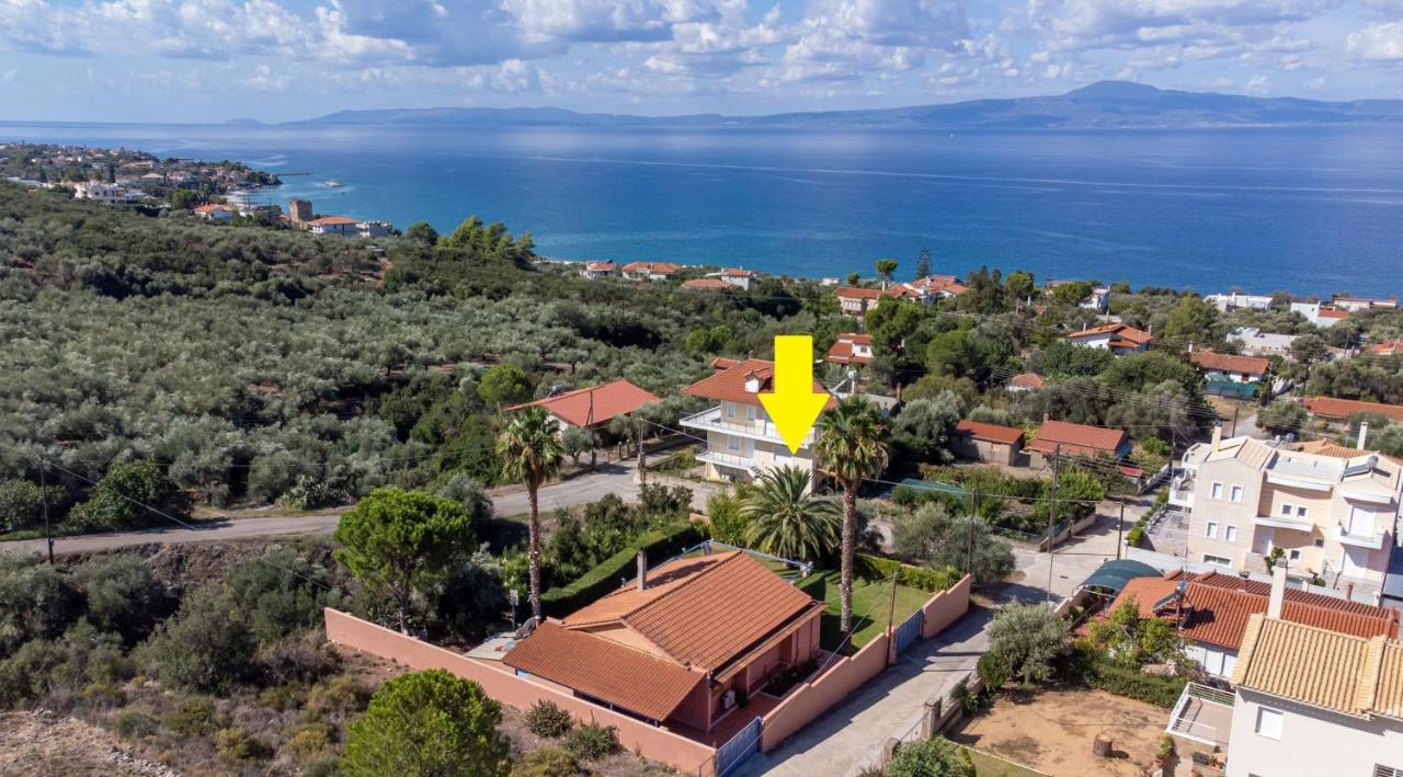 Cozy Small Smart Villa With Private Pool Mikri Mantineia קלמאטה מראה חיצוני תמונה